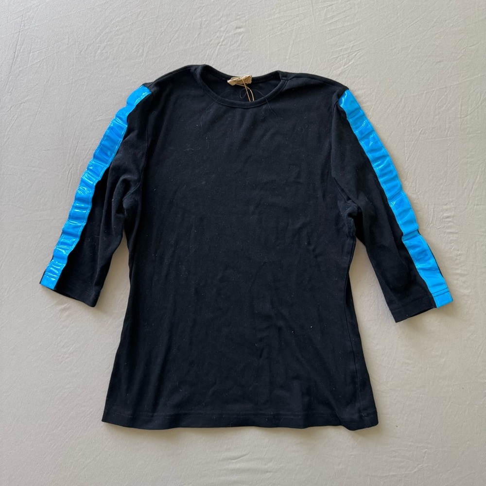 Vintage So What Retro Stripe 3/4 Sleeve Tee